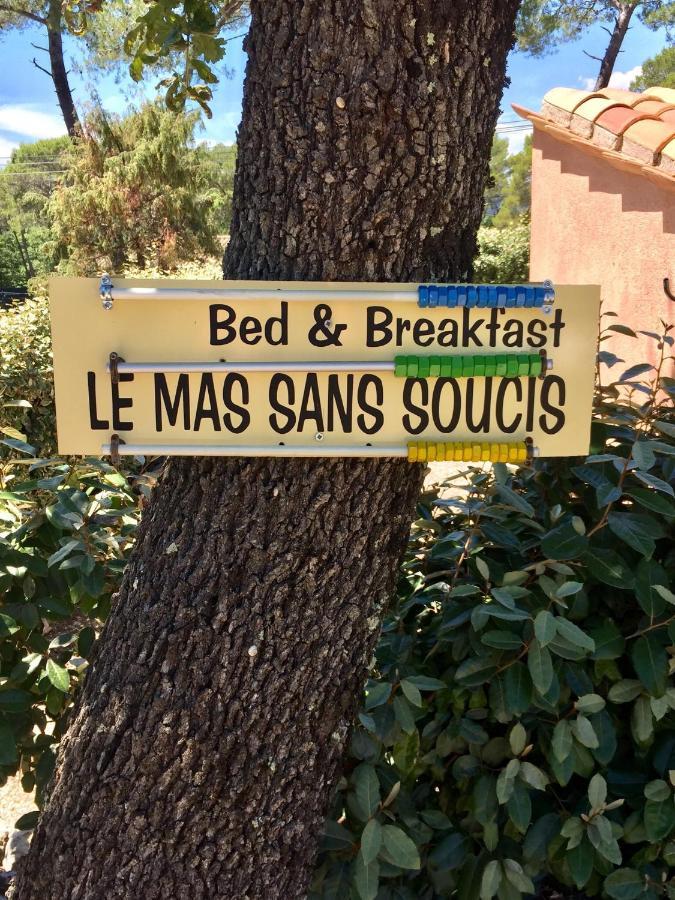 Bed and Breakfast Domaine Le Mas Sans Soucis Fayence Zewnętrze zdjęcie